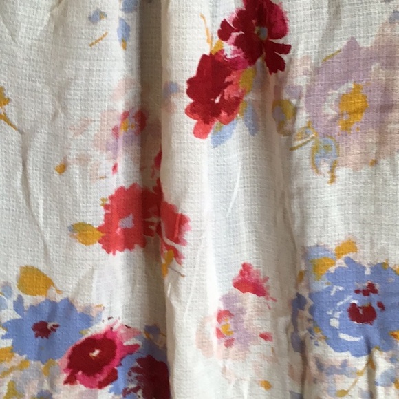 LUCKY BRAND FLORAL TOP SIZE M - Picture 4 of 4